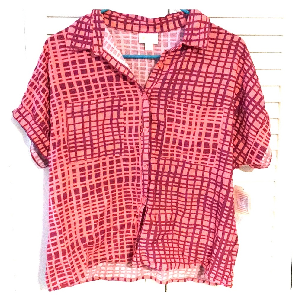 Lularoe pink Amy - XS and NWT